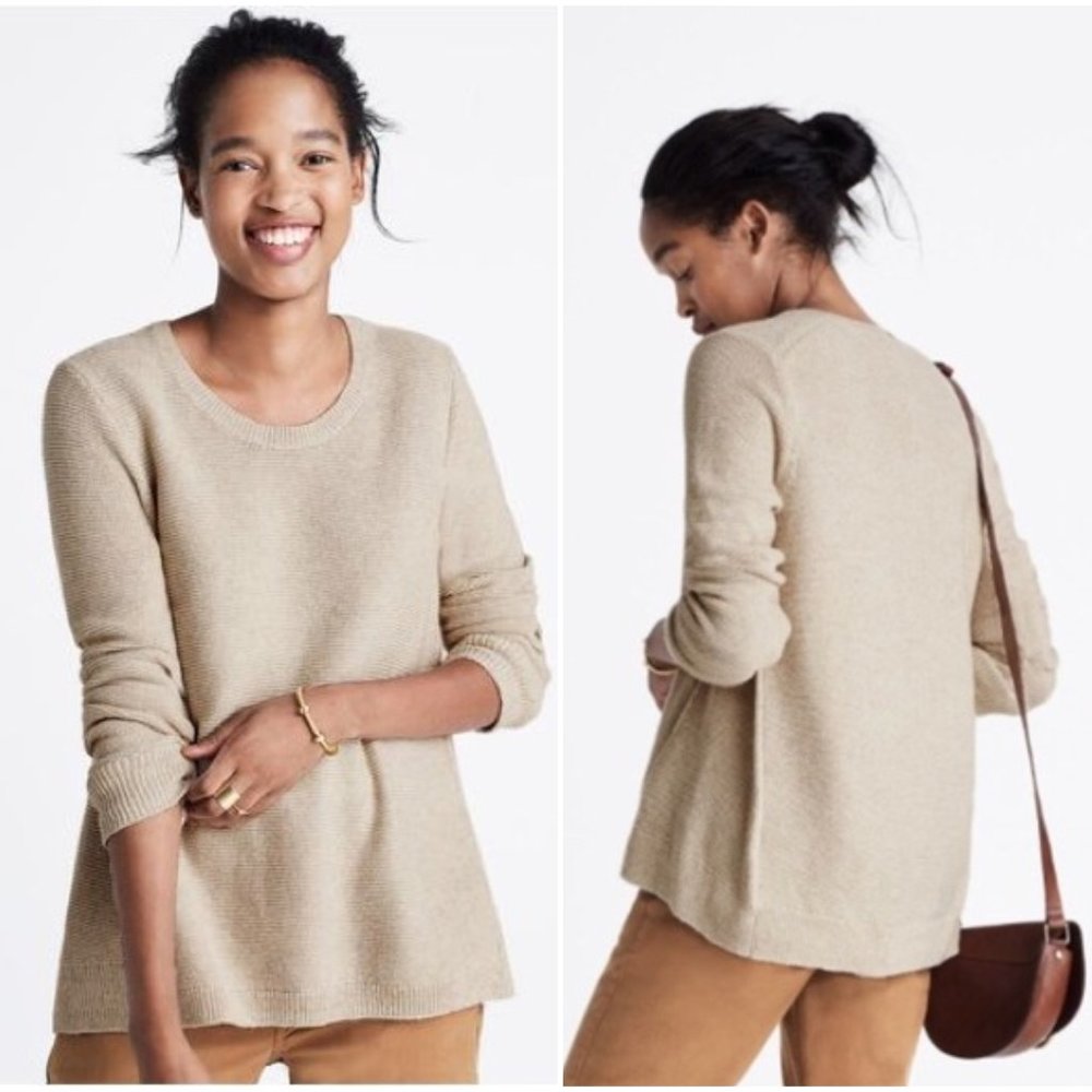 Madewell Riverside Texturized Sweater - Picture 1 of 8